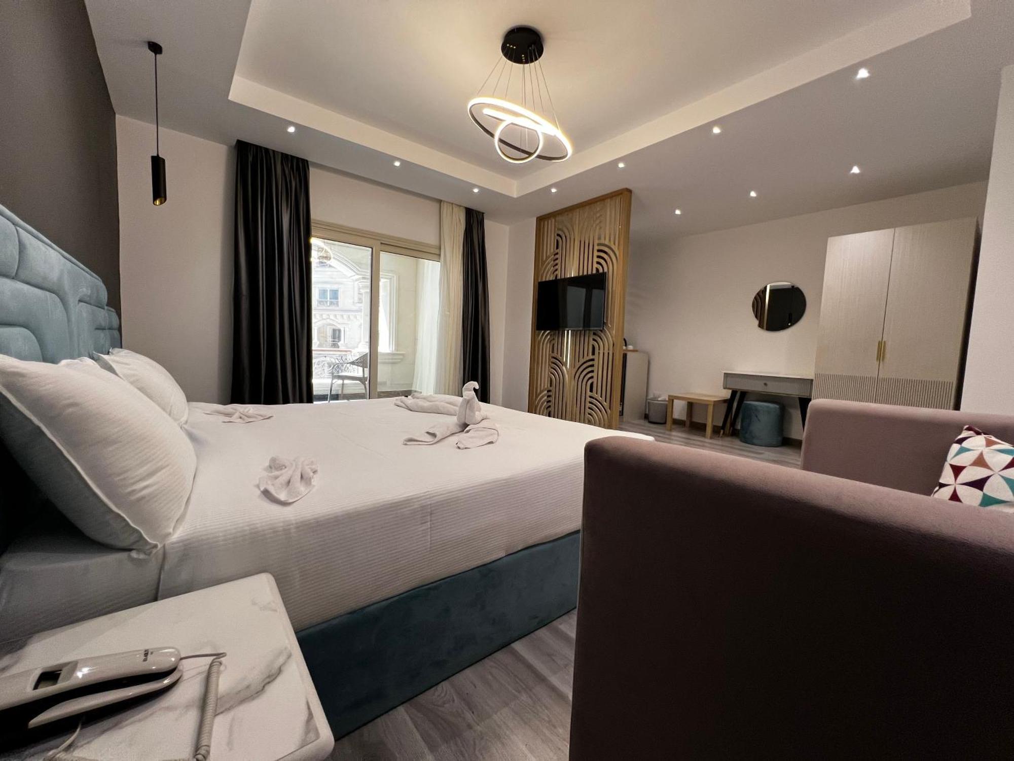 Onyx Pyramids Boutique Hotel Al Kawm al Akhdar ภายนอก รูปภาพ