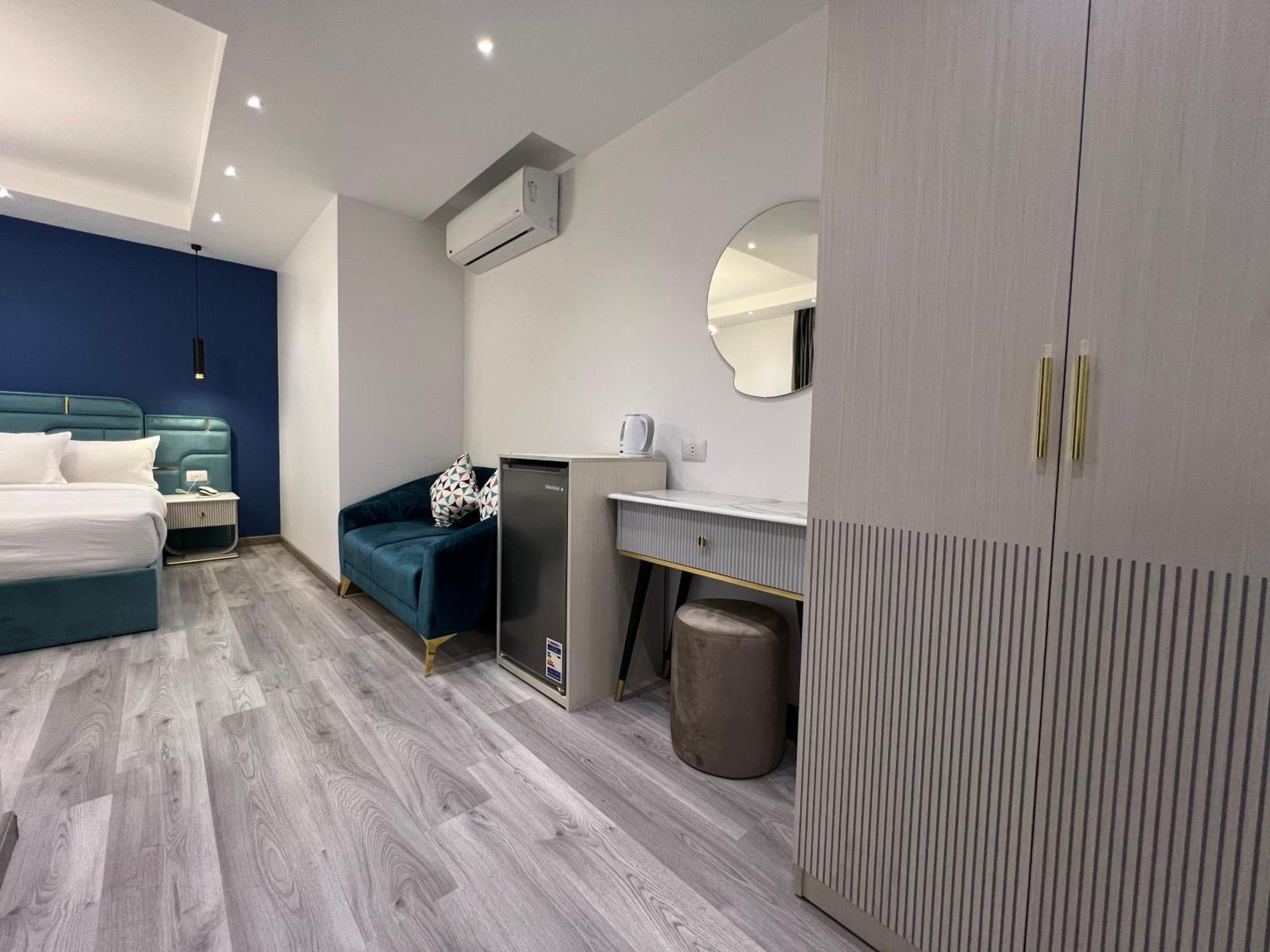 Onyx Pyramids Boutique Hotel Al Kawm al Akhdar ภายนอก รูปภาพ