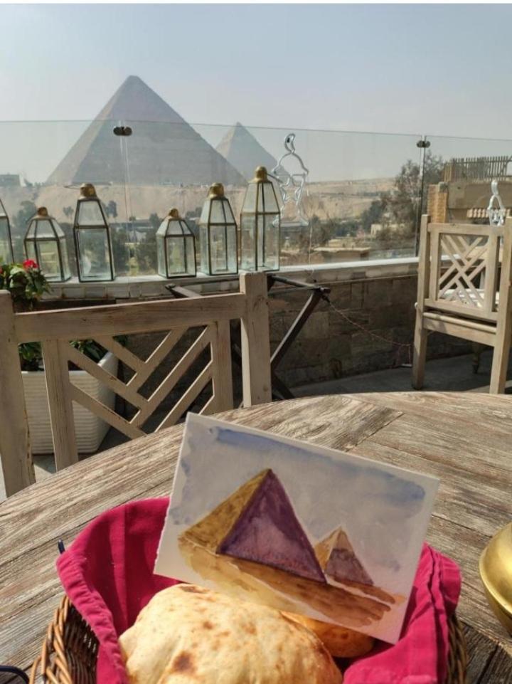 Onyx Pyramids Boutique Hotel Al Kawm al Akhdar ภายนอก รูปภาพ